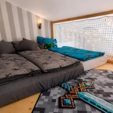 Familienauszeit In Hirschs Dachstüberl Mit Familienbett 2,4m, Schlafgalerie Für Kinder, Aktivcard, Pool, Sauna, Panorama Apartment Sankt Englmar