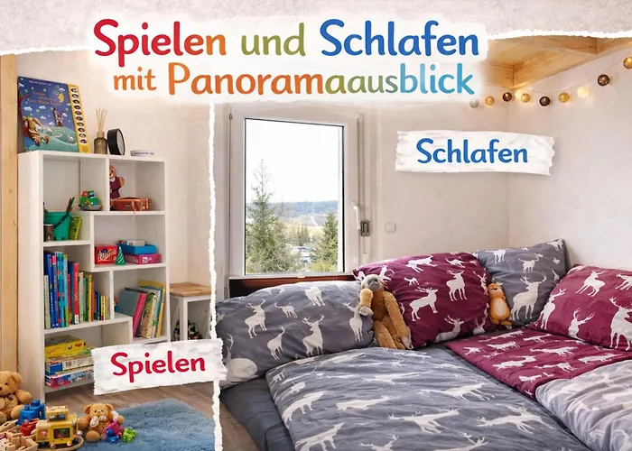 Familienauszeit In Hirschs Dachstueberl Mit Familienbett 2,4M, Schlafgalerie Fuer Kinder, Aktivcard, Pool, Sauna, Panorama Apartmán *
